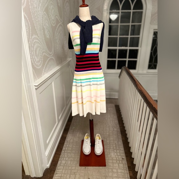 Milly Fit & Flare Dress • Size P - Picture 2 of 8